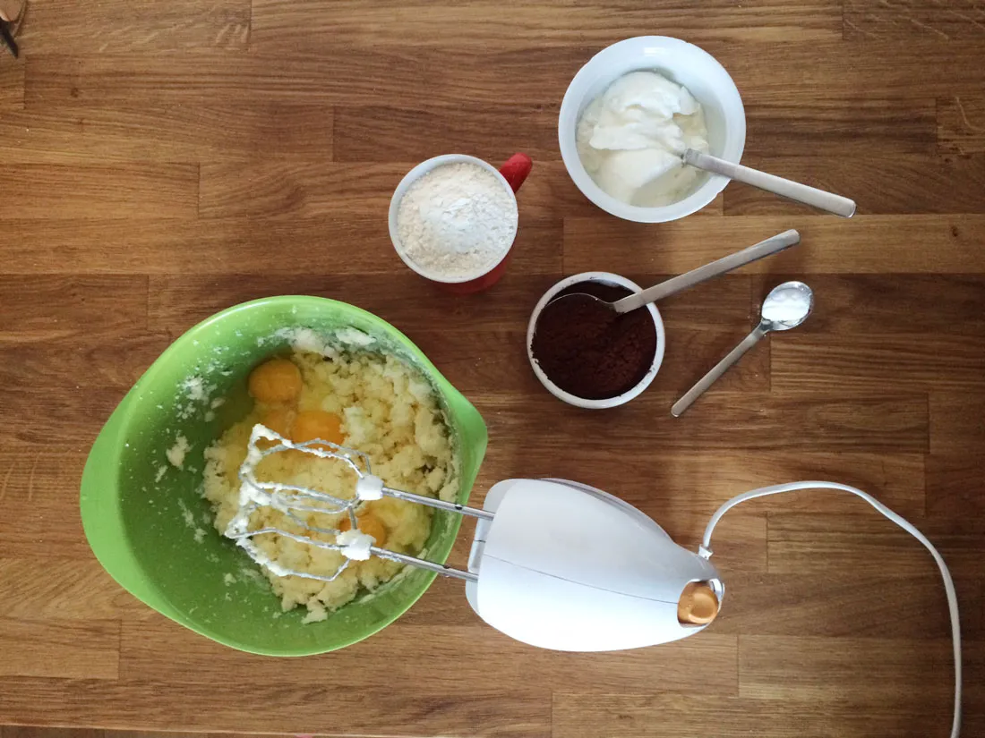 Geburtstagskuchen Zubereitung 2