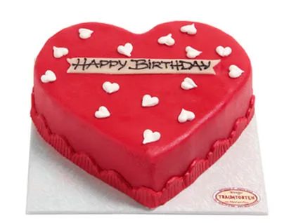 Geburtstagstorte mit Blumen