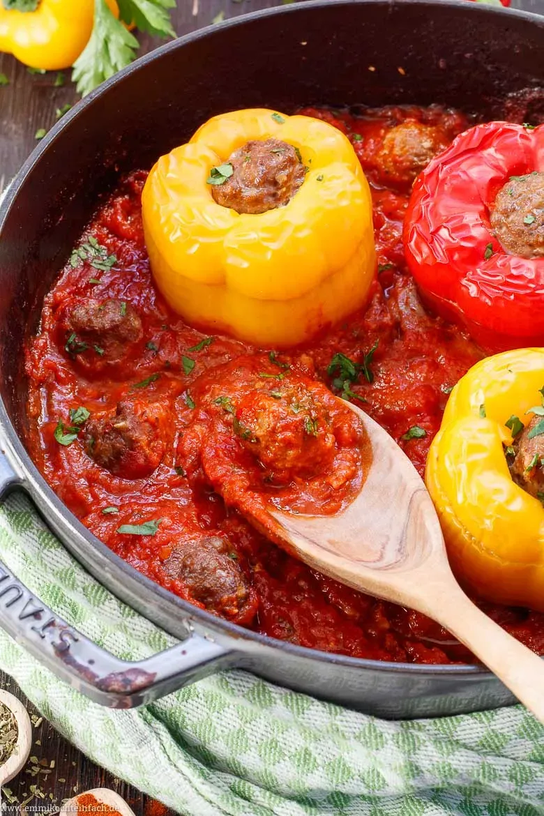 Gefüllte Paprika – die Füllung im Detail