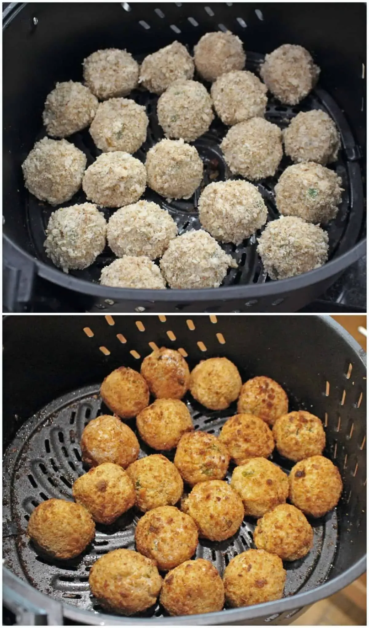 Gegarte Arancini im Air Fryer
