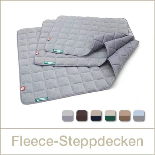 Gemütliche Fleece-Steppdecke für Hunde mit wärmender Polsterung