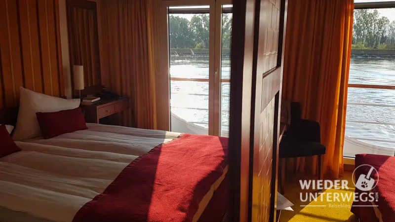 Gemütliche Kabine auf der AROSA Flusskreuzfahrt