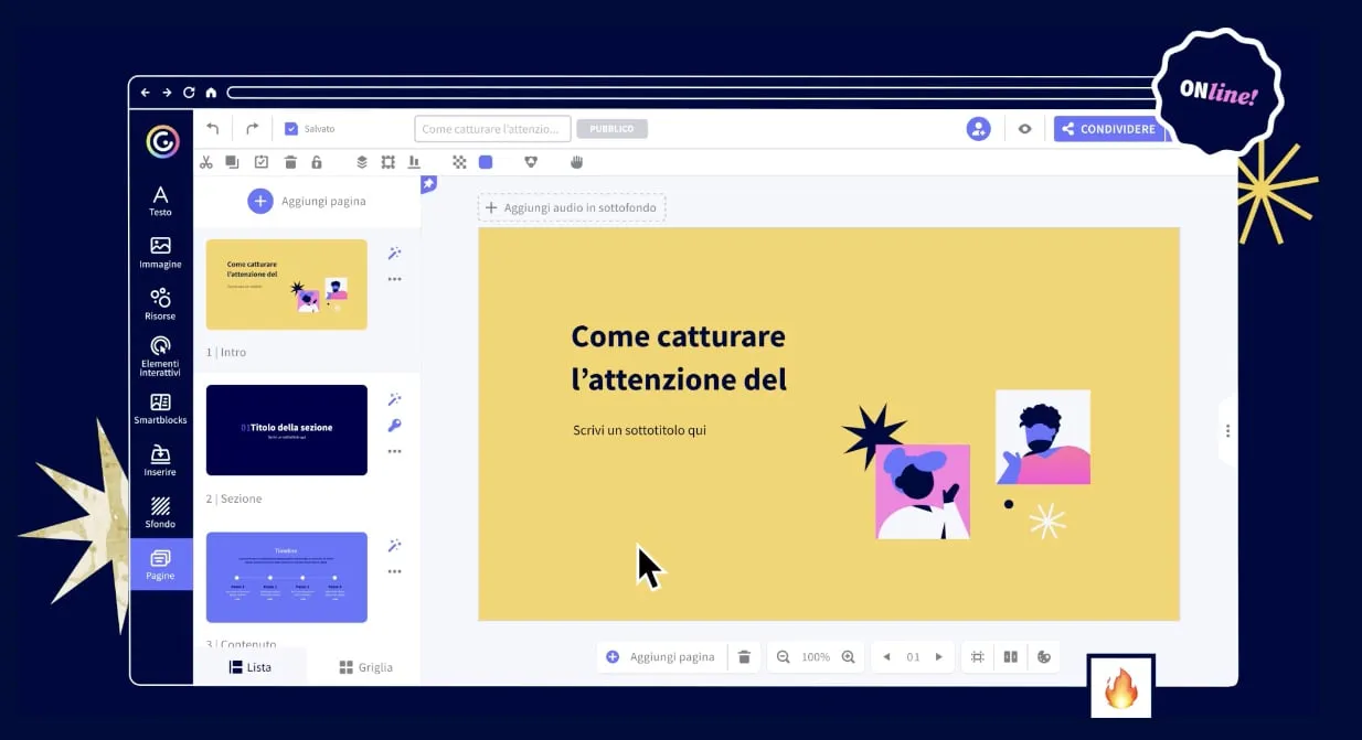 Genially ist ein kostenloses Online-Grafikprogramm für interaktive Kreationen