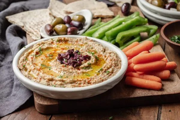 Gerösteter Auberginen-Dip - Baba Ghanoush