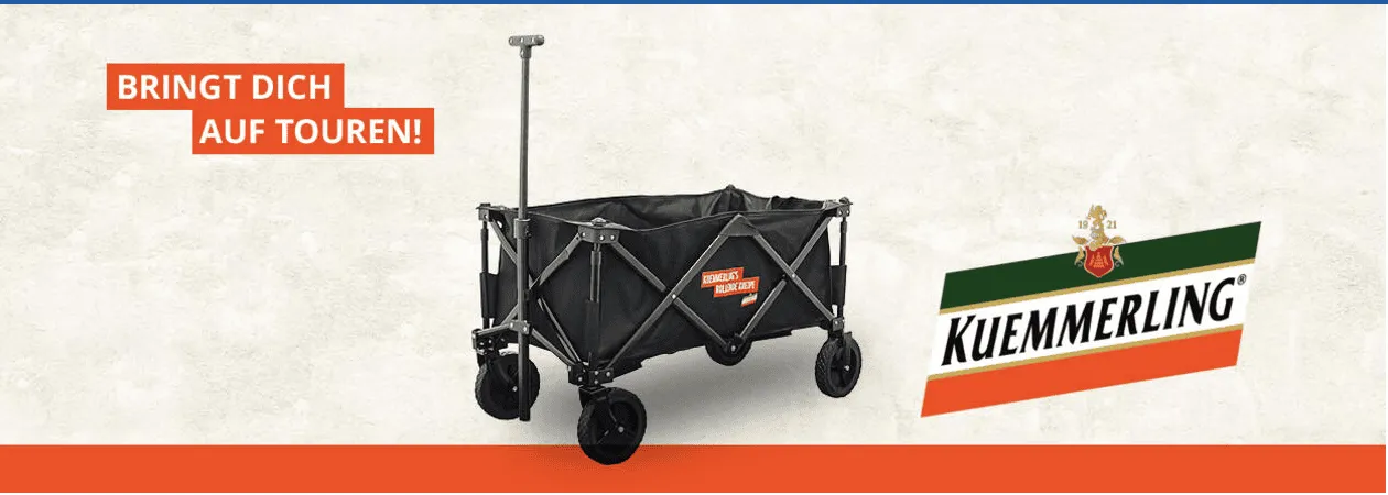 Getränke Hoffmann – 15 KUEMMERLING Bollerwagen gewinnen
