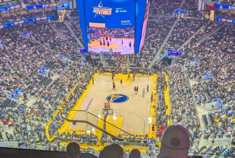 Giants Heimspiel im Chase Center