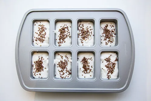 Glutenfreie Brötchen vor dem Backen