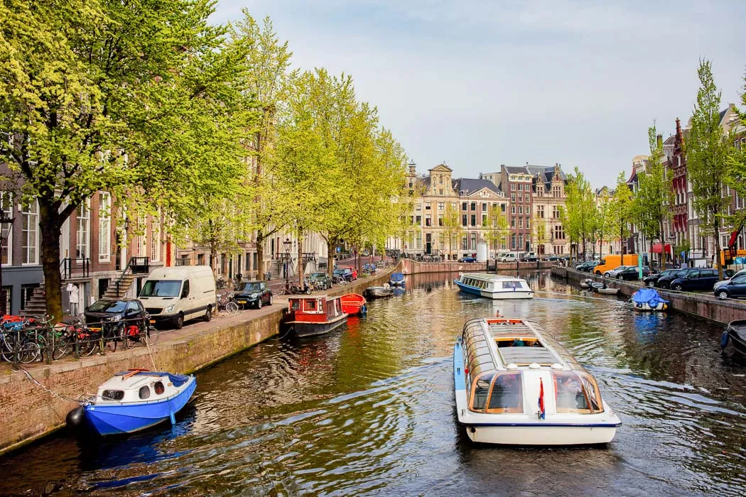 Grachtenfahrt in Amsterdam