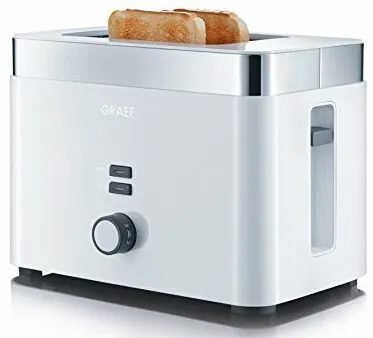 Graef TO 61 Toaster in modernem Kunststoffdesign