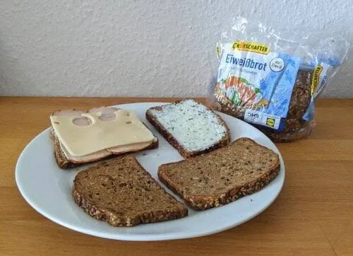 Grafschafter Eiweißbrot von Lidl mit Ölsaaten im Test