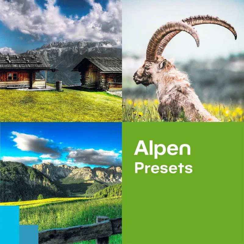 Gratis Alpen-Presets für Zoner Photo Studio zur Verbesserung alpiner Landschaften