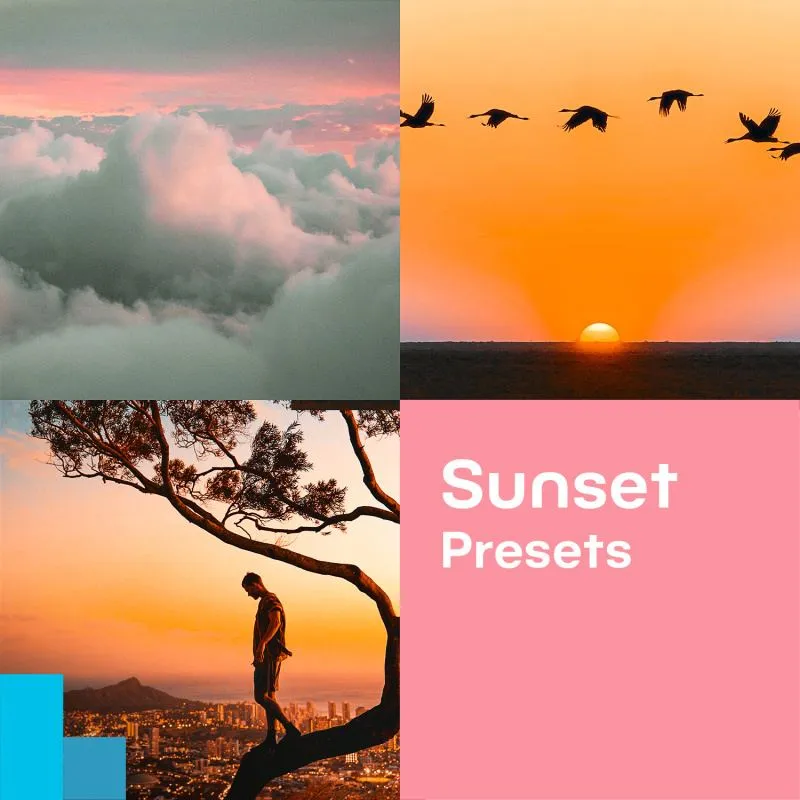 Gratis Sunset-Presets für Zoner Photo Studio zur Optimierung von Sonnenauf- und untergängen