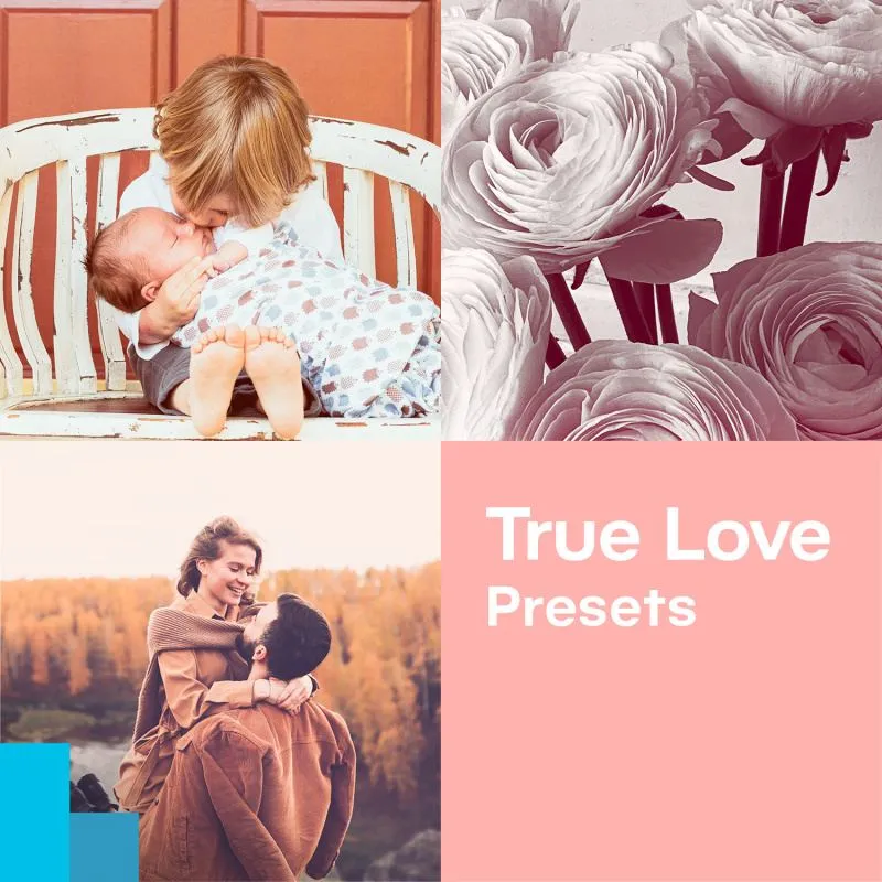 Gratis True Love-Presets für Zoner Photo Studio für romantische und weiche Fotos