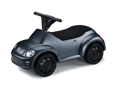 Graues Kinder-Fahrzeug Junior Beetle mit laufruhigen Kunststoffreifen
