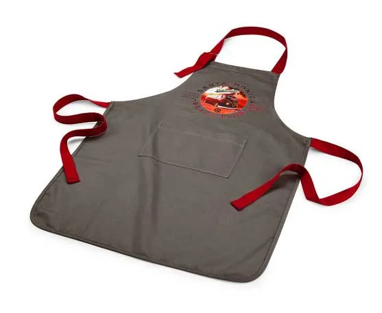 Grillschürze aus Baumwolle mit T1 Bulli Motiv und Fronttasche