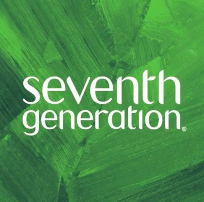 grünes Seventh Generation logo 