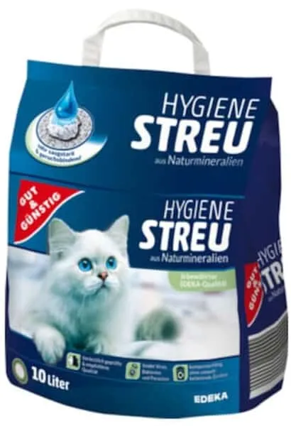 Gut &amp; Günstig Hygiene Streu in der Packung