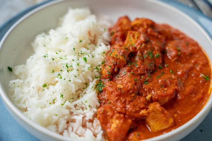 Gyros in Tomaten Sahne Sauce – ein schnelles 20 Minuten Gericht