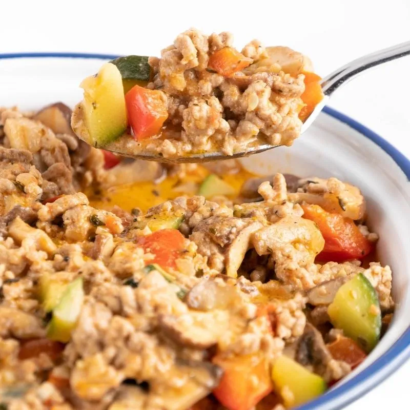 Hackfleisch-Gemüse-Pfanne, eine vielseitige und sättigende Mahlzeit