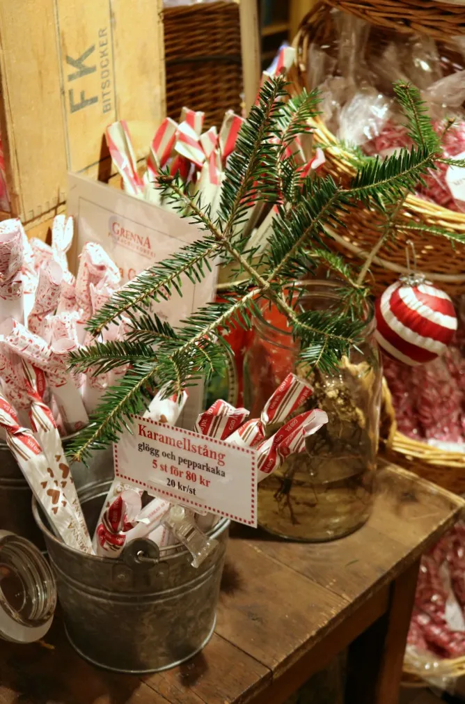 Handgemachte Zuckerstangen