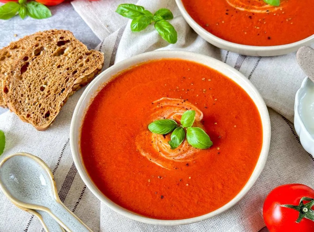 Hausgemachte Tomatensuppe von Oma Lotti