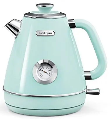 Hazel Quinn Wasserkocher: Retro-Design mit analoger Temperaturanzeige