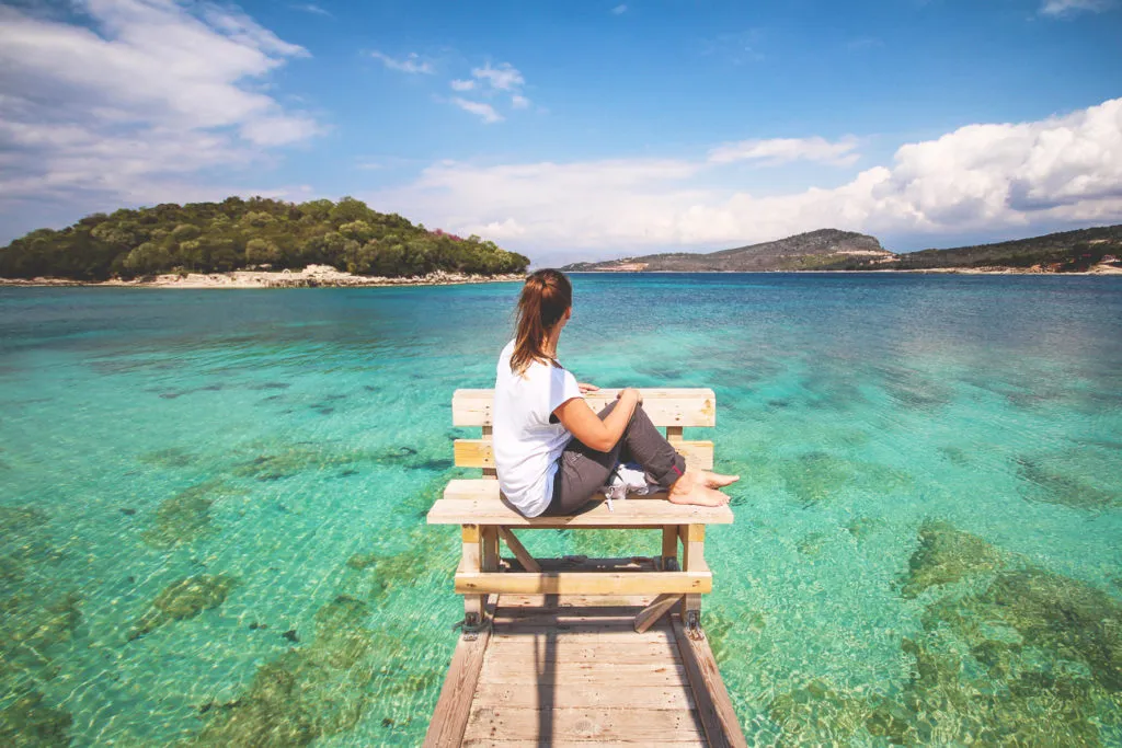 Historische Burg von Berat in Albanien mit atemberaubendem Blick