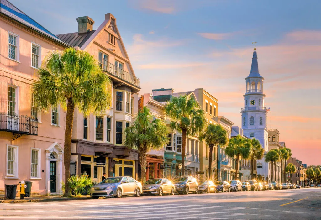 Historisches Ambiente in Charleston, South Carolina