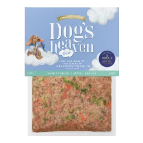 Hochwertiges Welpenfutter mit Huhn, Fenchel und Apfel