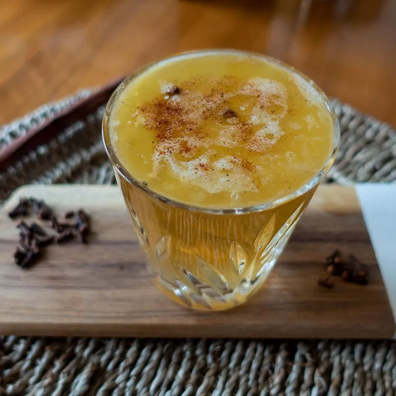 Hot Buttered Rum Cocktail