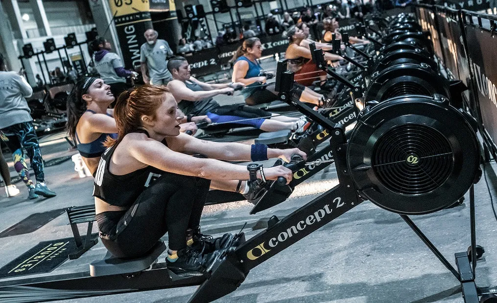 HYROX: Hochleistungssportler beim Wettkampf