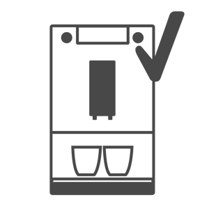 Icon Kaffeevollautomat funktioniert wieder