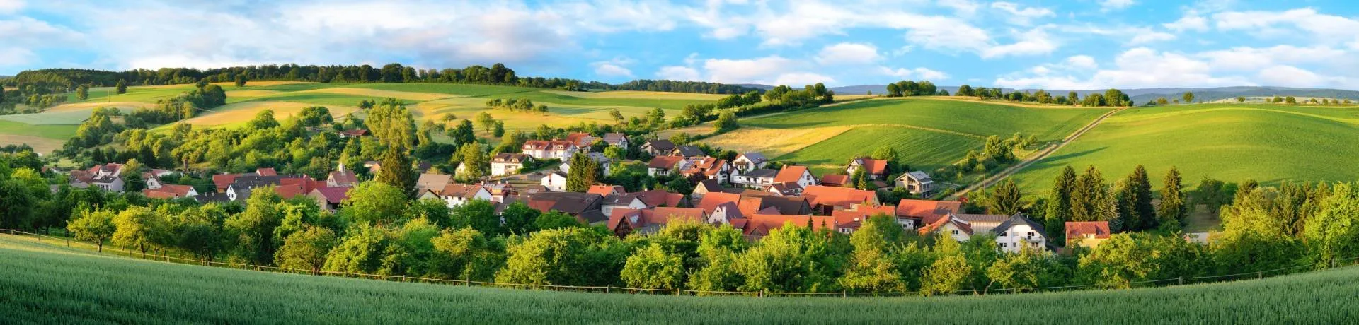 Idyllische Kleinstadt