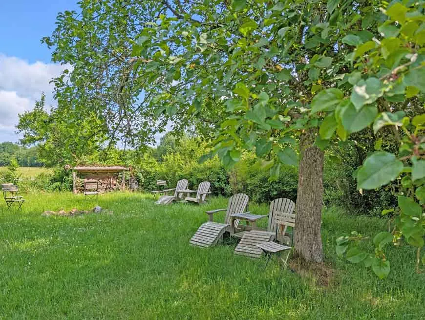 Idyllisches Biohotel Kenners Landlust von außen in abgelegener Lage
