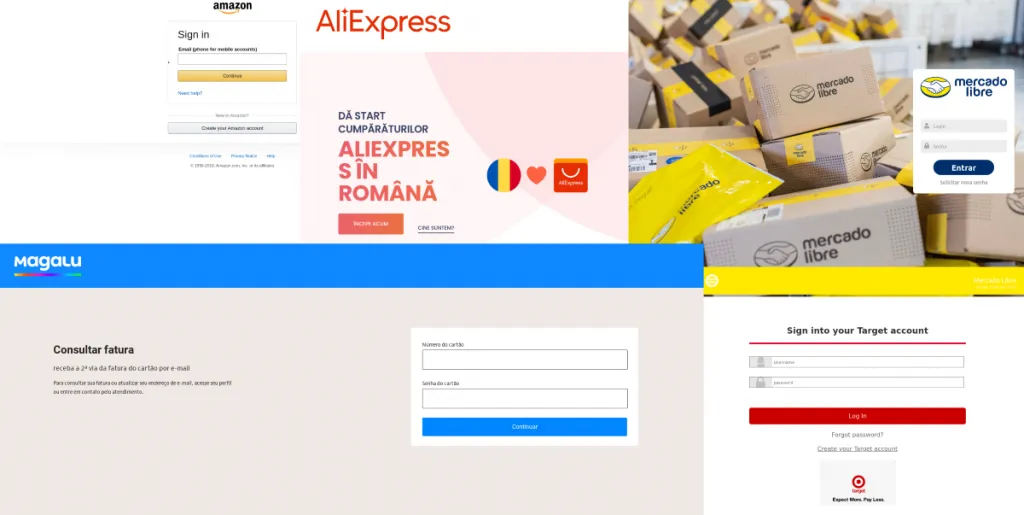 Illustration einer Phishing-Nachricht, die eine vermeintliche &quot;private Rabattaktion&quot; imitiert, um Nutzer auf gefälschte Online-Shop-Seiten zu locken und deren Zugangsdaten oder Finanzinformationen zu stehlen.