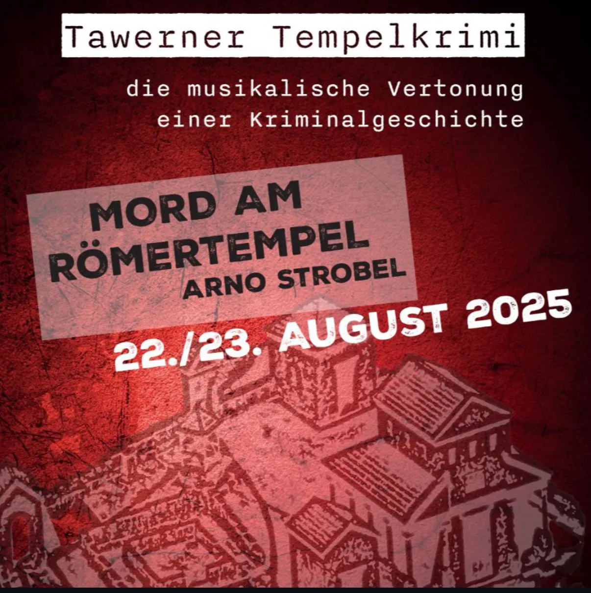 Illustration einer Szene aus einem Arno Strobel Buch