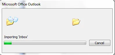Importierte Daten in Outlook