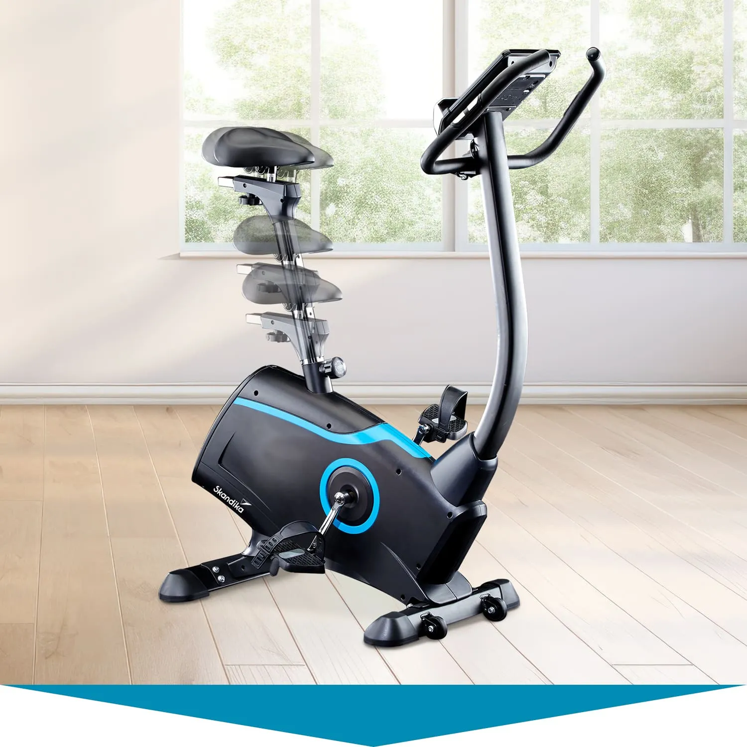 Individuell anpassbare Sitzposition für optimalen Komfort