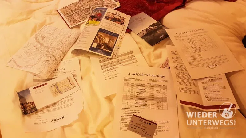 Infozettel AROSA Flusskreuzfahrt