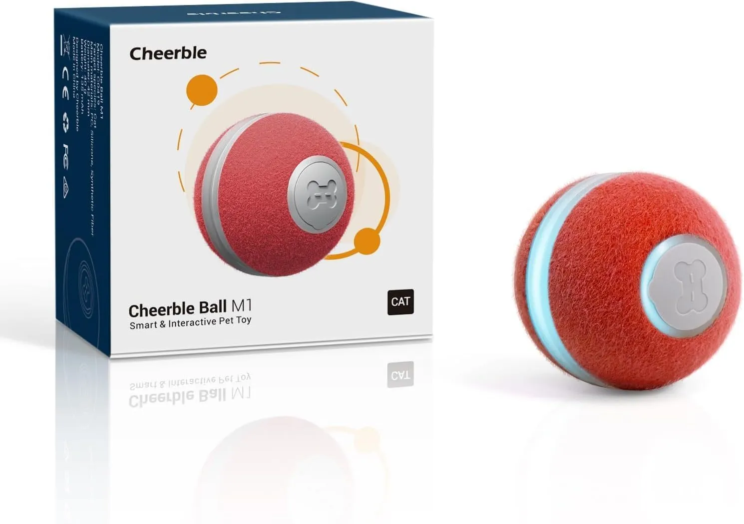 Intelligenter Katzenball