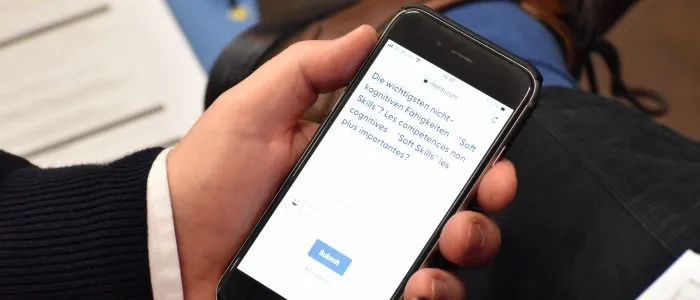 Interaktiver Workshop zur digitalen Bildung, ein zentrales Thema für die Bildung der Zukunft