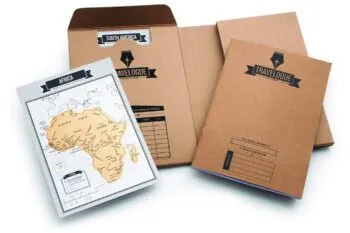 Interaktives Reisetagebuch mit Rubbelkarten als sentimentales Reisegeschenk