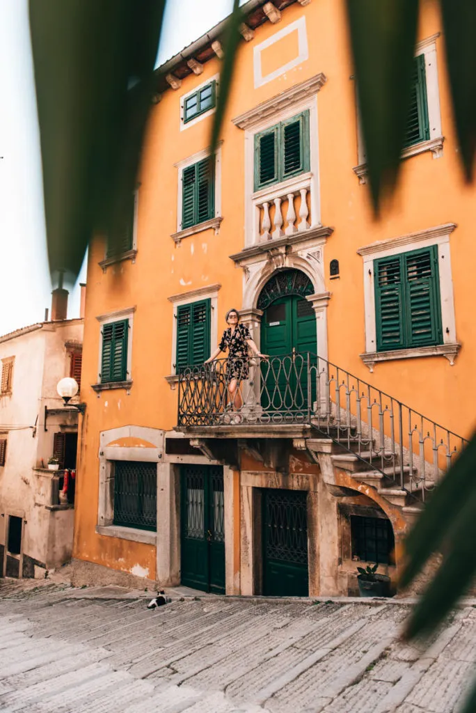 Istrien Sehenswürdigkeiten: Ein Blick auf die Altstadt von Labin