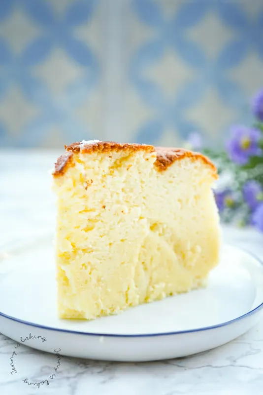 Japanischer Käsekuchen Ergebnis