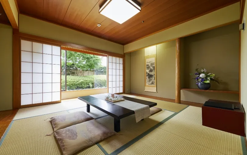 Japanisches Zimmer (8 Tatami-Matten) im Hotel Agora Osaka Moriguchi