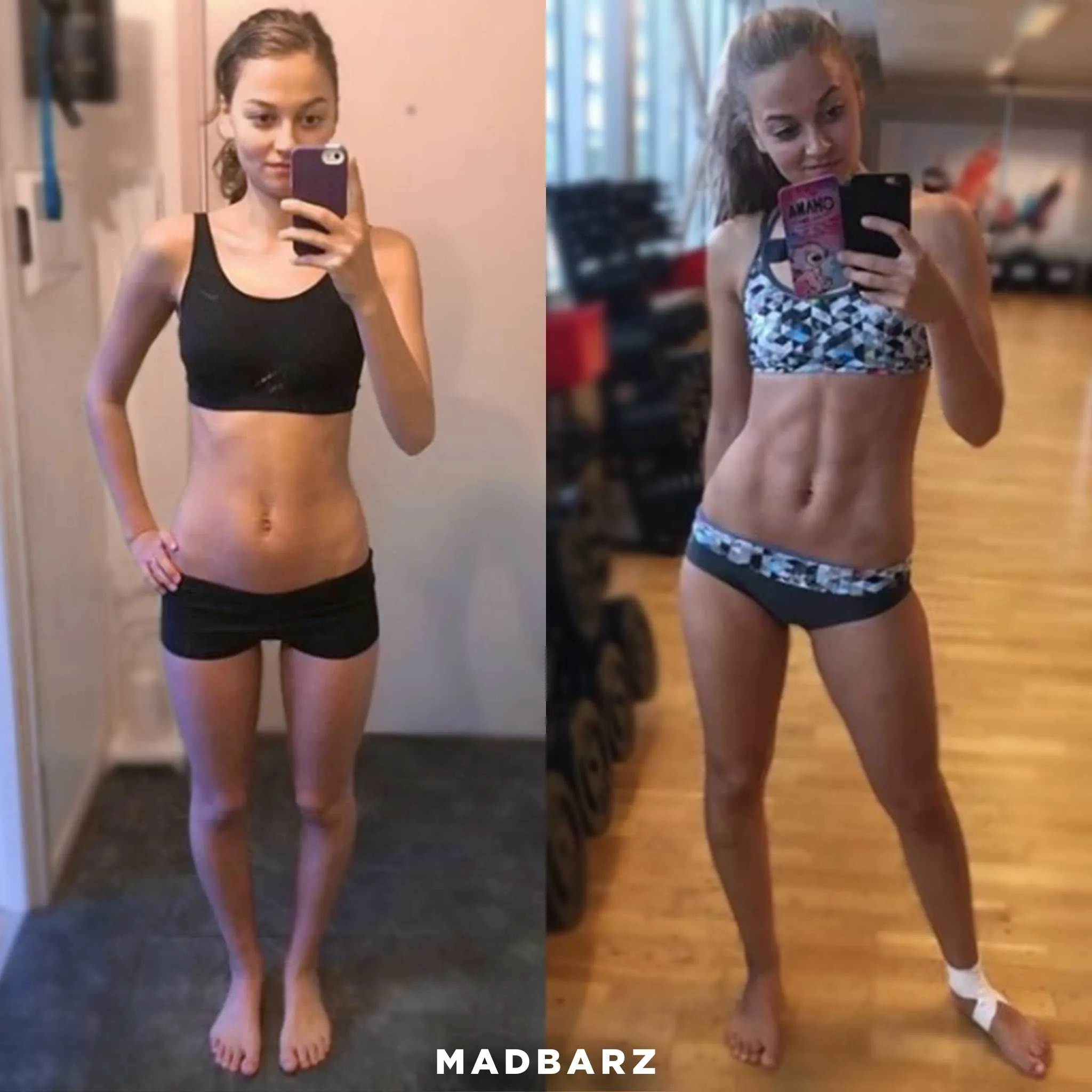 Julie Bjanes, die durch Madbarz körperlich stärker und selbstbewusster geworden ist