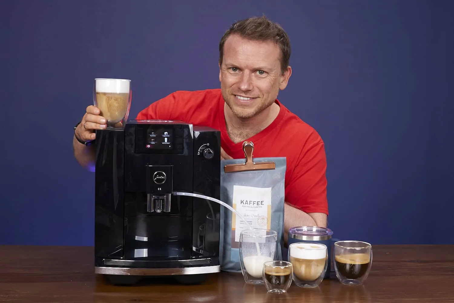 Jura E6 EC Arne Übersicht