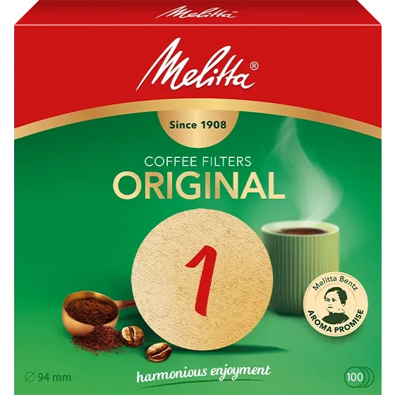 Kaffeefilter Melitta Rundfilter Original braun 100 Stück