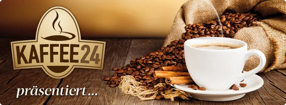 Kaffeetasse und Kaffeebohnen, die für italienischen Espressogenuss stehen