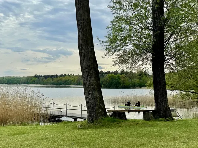 Kajakfahren auf dem ruhigen Tollense-See